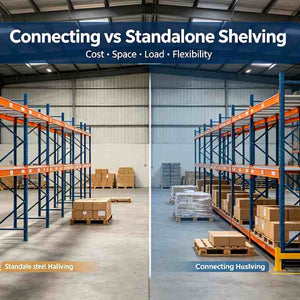 Connecting vs Standalone Steel Shelving: Full Comparison for Australian Warehouses
