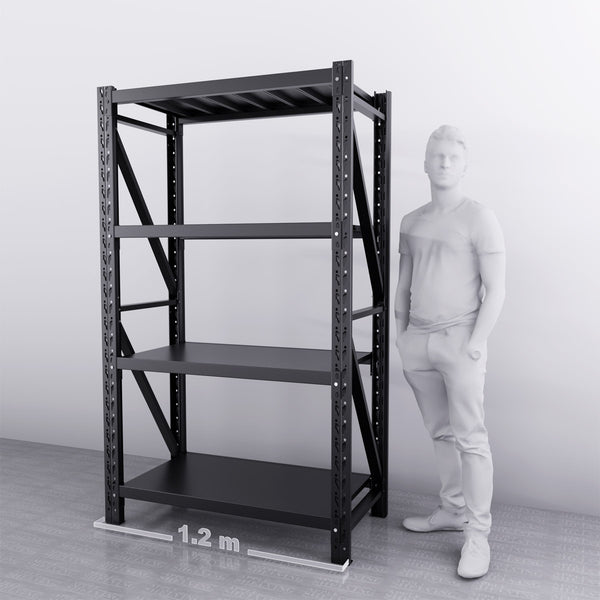 【PRE-ORDER】1.2m*2m*0.6m 1000KG (W*H*D) Steel Shelving