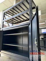 1.5m(L) Cabinet Steel Pegboard Workbench