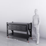 1.5m(L) 4-Drawer Steel Workbench