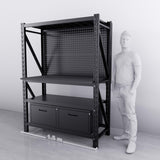 【PRE-ORDER】1.5m(L) 2-Drawer Steel Pegboard Workbench