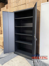 176cm height 2-Door Storage Cabinet Lockable Cupboard (Steel)