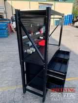 【PRE-ORDER】1.5m(L) 6-Drawer Steel Pegboard Workbench