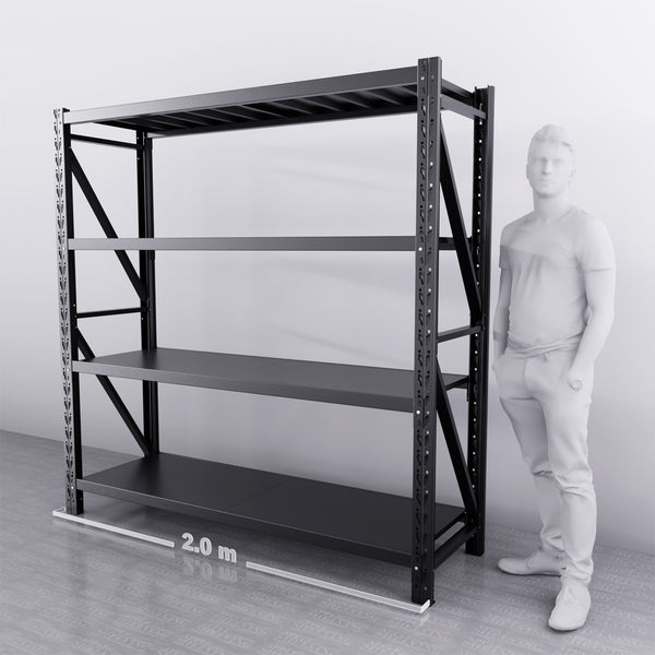 【PRE-ORDER】2m*2m*0.6m 1000KG (W*H*D) Steel Shelving