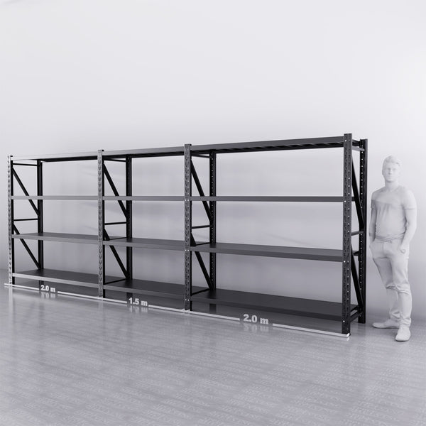【PRE-ORDER】5.5m*2m*0.6m 3000KG (W*H*D) Connecting Shelving