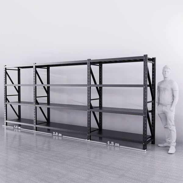 【PRE-ORDER】5m*2m*0.6m 3000KG (W*H*D) Connecting Shelving