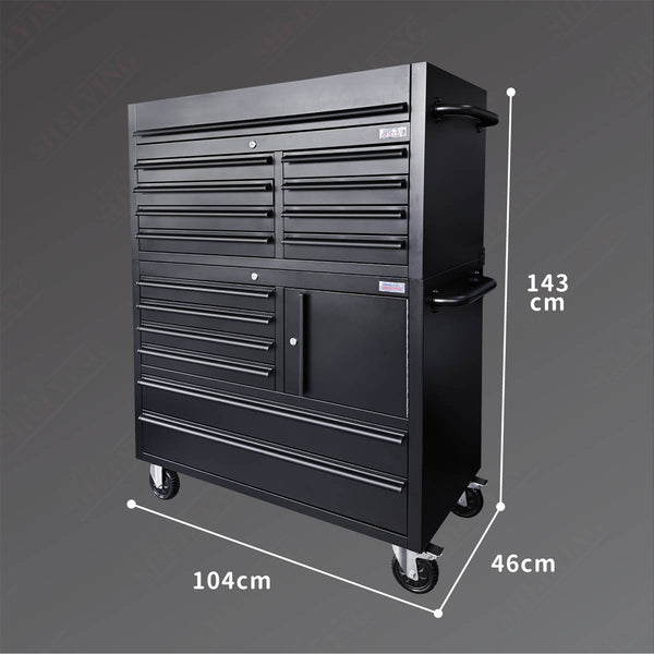 Combo Deal - 41'' 14-Drawer Roller Cabinet Toolbox