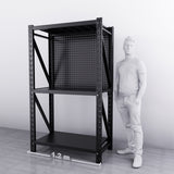 1.2m(W) 2-Shelf Workbench With 2 Pegboards Set