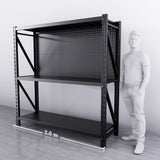 【PRE-ORDER】2m(W) 2-Shelf Workbench With 2 Pegboards