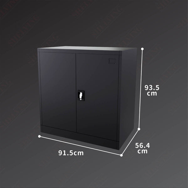 93.5(H)*91.5(W) 2-Shelf Lockable Cupboard