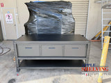 2m(L) 3-Drawer Steel Workbench