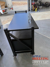 2m(L) 3-Drawer Steel Workbench