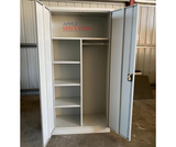 2-Door Storage Cabinet With A Hanging Section (Steel)