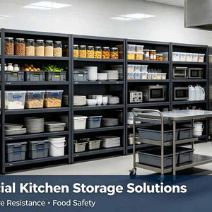 Commercial Kitchen Storage Solutions: Steel Shelving for Australian Cafés & Restaurants