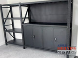 【PRE-ORDER】2m(L) Cabinets Steel Pegboard Workbench