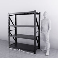 1.5m*1.8m*0.6m 1000KG (W*H*D) Steel Shelving