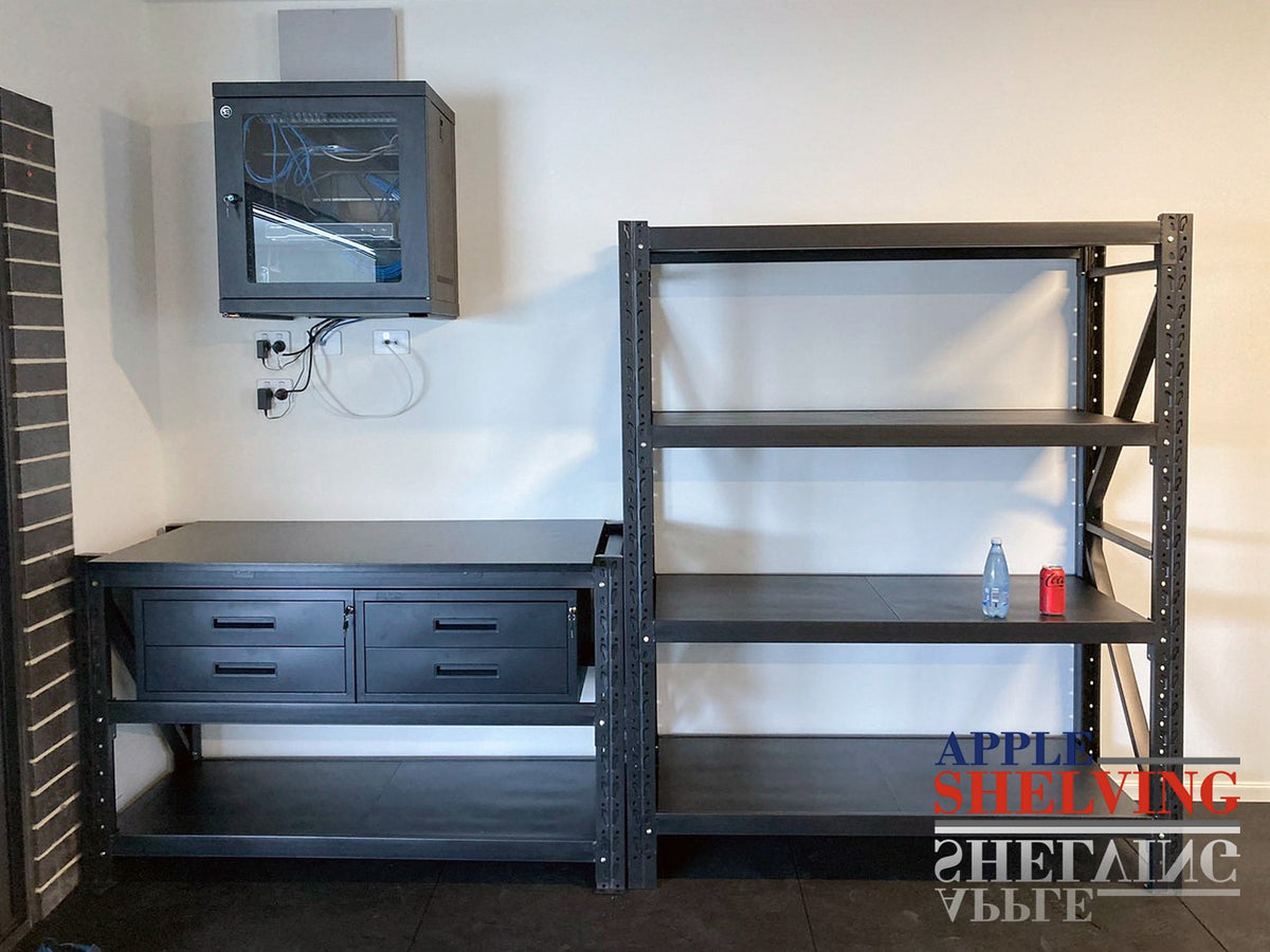 1.5m Steel Workbench with 4 Drawers – Compact, Modular & Heavy-Duty ...
