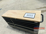 56'' 10-Drawer Steel Toolbox With Timber Top