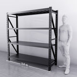 2m*2m*0.6m 1000KG (W*H*D) Steel Shelving