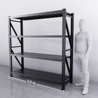 2m*2m*0.6m 1000KG (W*H*D) Steel Shelving