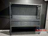2m(L) 6-Drawer Steel Pegboard Workbench