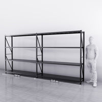 4m*2m*0.5m 1200KG (W*H*D) Connecting Shelving
