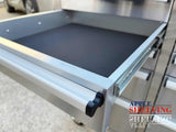 72'' 15-Drawer Stainless Steel Toolbox Trolley With Timber Top