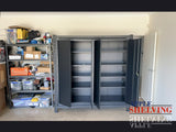 2m(L) 2 Cabinets on shelf