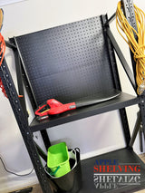 1.2m(W) 2-Shelf Workbench With 1-2 Pegboards Set