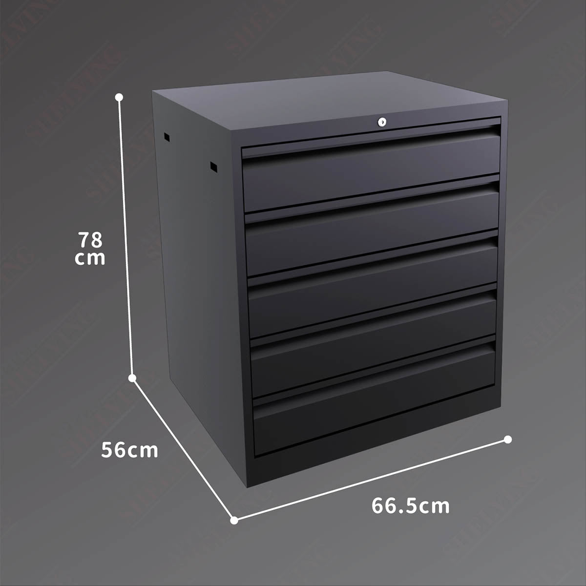 26 Connectable 5 Drawer Steel Toolbox Lockable Modular Optional