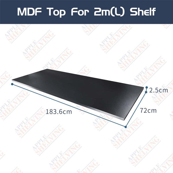 MDF Top - For 2m Shelf