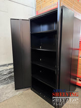 【Scratch】Steel Lockable 2-Door Storage Cabinet