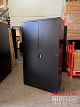 【Dent】2-Door Heavy-Duty Storage Lockable Cupboard (4-shelf)