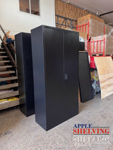 【Dent】2-Door Heavy-Duty Storage Lockable Cupboard (4-shelf)