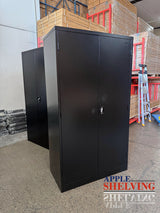 【Dent】2-Door Heavy-Duty Storage Lockable Cupboard (4-shelf)
