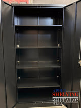 【Scratch】Steel Lockable 2-Door Storage Cabinet