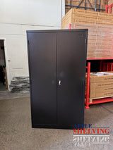 【Dent】2-Door Heavy-Duty Storage Lockable Cupboard (4-shelf)