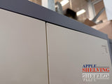 【Scratch】2-Door Storage Cabinet Cupboard With A Hanging Section (Steel)