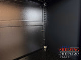 【Minor Scratches】Steel Lockable 2-Door Pegboard-Shelf Storage Cabinet
