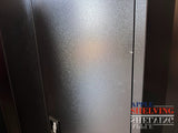 【Minor Scratches】Steel Lockable 2-Door Pegboard-Shelf Storage Cabinet