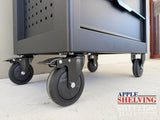 27'' 6-Drawer Peg Holes Roller Cabinet Toolbox With Caster Wheels