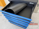 27'' 6-Drawer Peg Holes Roller Cabinet Toolbox With Caster Wheels
