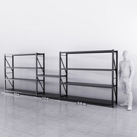 5.2m*1.8m*0.5m 1500KG (W*H*D) Connecting Shelving With Workstation