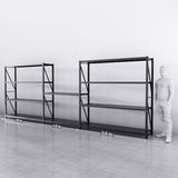 5.5m*2m*0.5m 1500KG (W*H*D) Connecting Shelving With Workstation