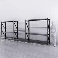 5.5m*2m*0.6m 2500KG (W*H*D) Connecting Shelving With Workstation