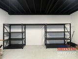 5.2m*1.8m*0.5m 1500KG (W*H*D) Connecting Shelving With Workstation