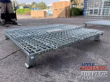 1.2*1.2*0.89m 800KG Wire Stillage Cage Stackable (Optional Wheels)
