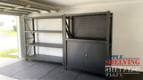 1.5m(L) Cabinet Steel Pegboard Workbench