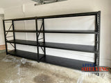 4m*2m*0.5m 1200KG (W*H*D) Connecting Shelving
