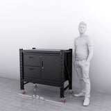 1.2m(L) 2-Drawer & Cabinet Steel Workbench